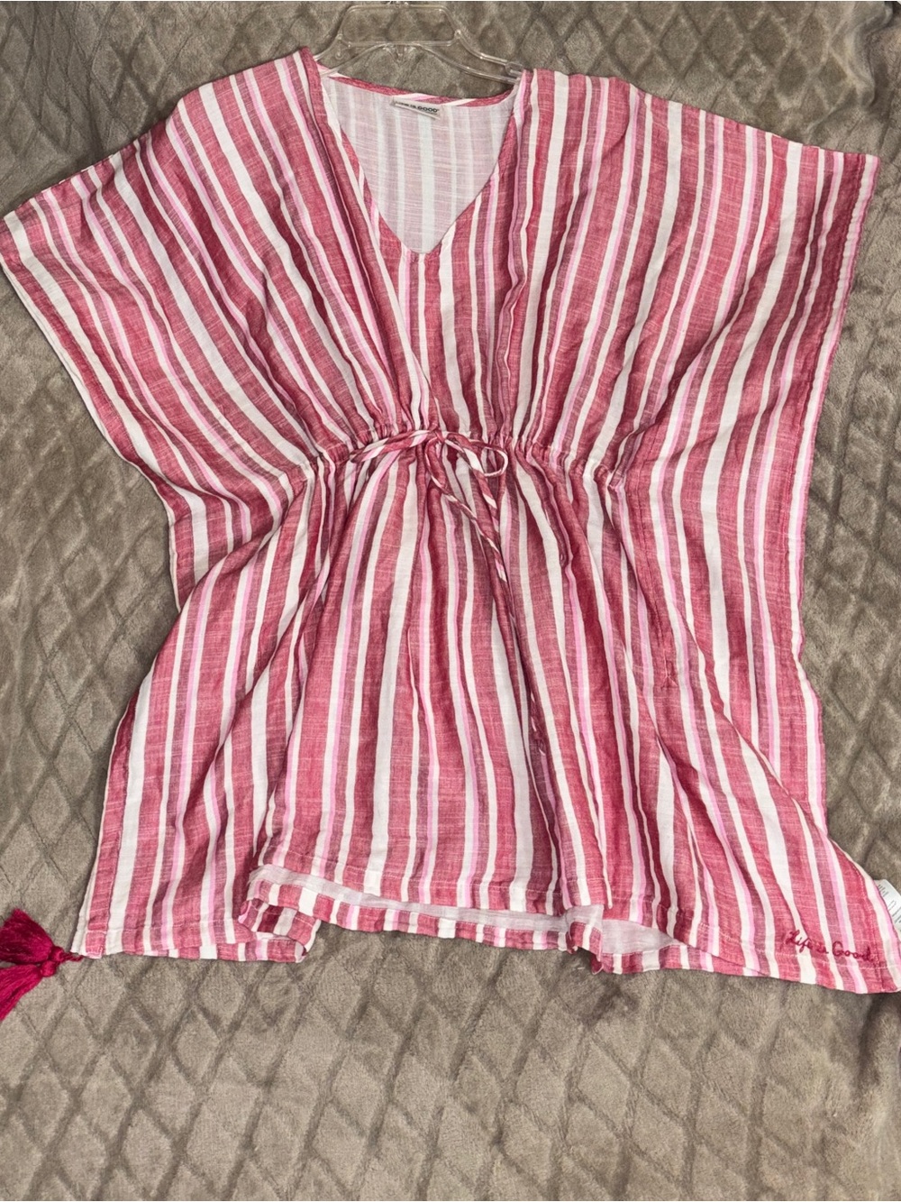 Life is Good Swim Suit Cover up. Size-S/XS Very Generous fit, fully lined.